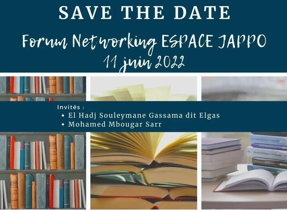 Visuel « Save the date » du Forum networking du 11 juin 2022
